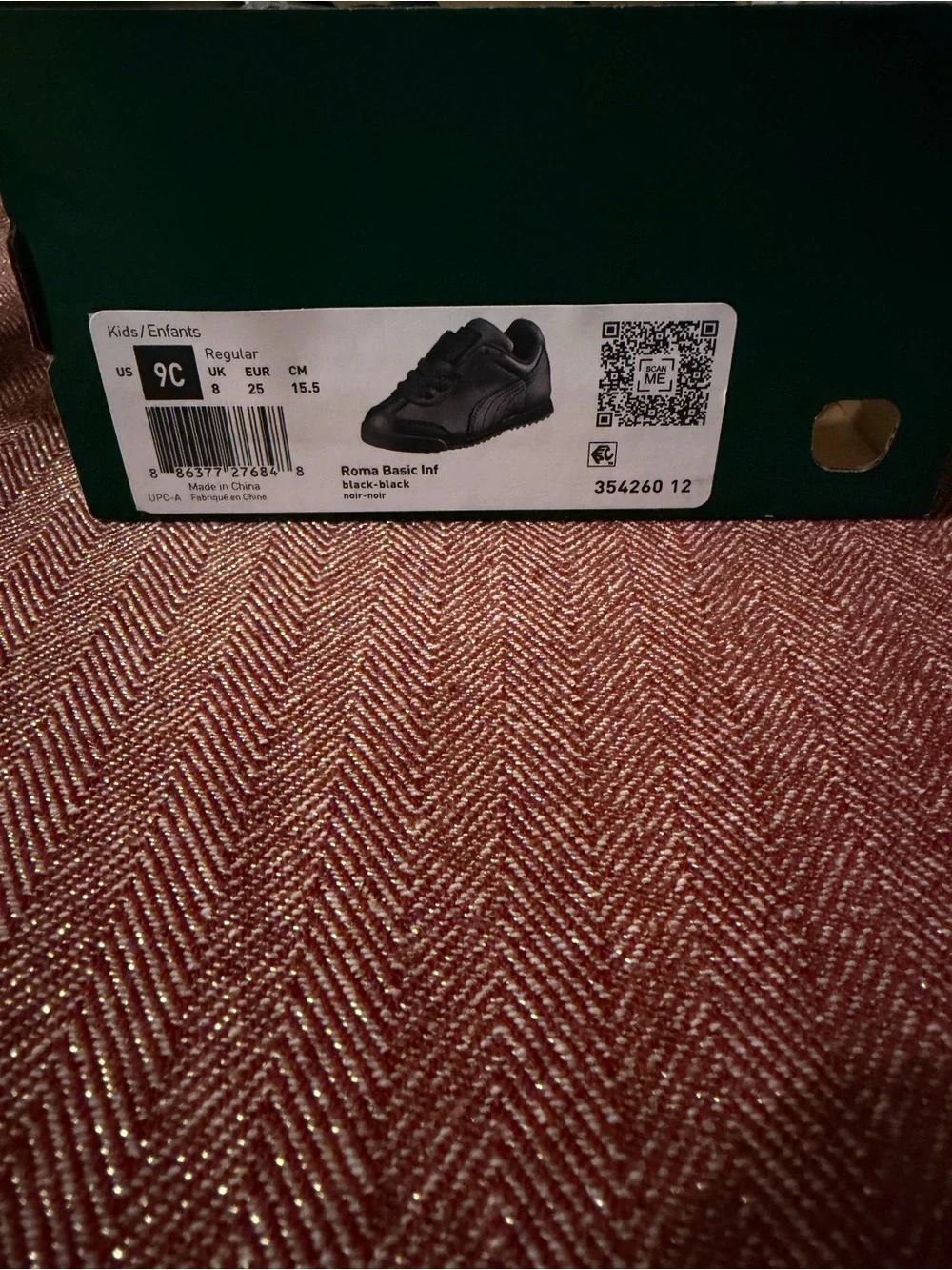Puma Kids' Black Low-Top Sneakers